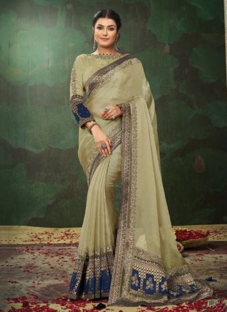Gray Colour NORITA 42400 SERIES GATHA Mahotsav New Latest Designer Ethnic Wear Silk Saree Collection 42416